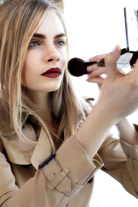 burberry lipstick cara delevingne|burberry her campaign.